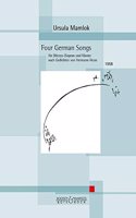 Four (4) German Songs: Based on Poems by Hans Hesse Soprano (or Mezzo-Soprano) and Piano