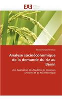 Analyse Socio�conomique de la Demande Du Riz Au B�nin