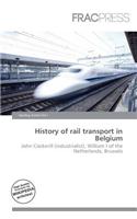 History of Rail Transport in Belgium