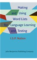 Making and Using Word Lists for Language Learning and Testing
