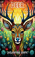 Deer Coloring Book