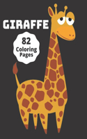 Giraffe: Coloring Book for Kids and Adults with Fun, Easy, and Relaxing