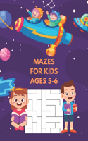 Mazes for kids ages 5-6: A Book Type for kids Beautiful and a cute maze brain games niche activity