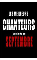 Les Meilleurs Chanteurs sont nés en Septembre carnet de notes