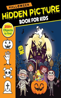 Halloween Hidden Picture Book for Kids