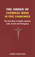 Order of Catholic Mass in Five Languages