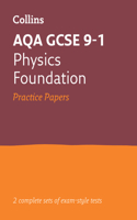AQA GCSE 9-1 Physics Foundation Practice Papers: Ideal for the 2026 and 2027 Exams(Collins GCSE Grade 9-1 Revision)