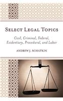 Select Legal Topics