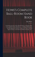 Howe's Complete Ball-room Hand Book