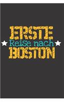 Erste Reise nach Boston: 6x9 Punkteraster Notizbuch perfektes Geschenk für den Trip nach Boston (Vereinigte Staaten) für jeden Reisenden