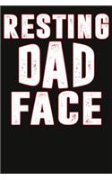 Resting Dad Face Composition Notebook