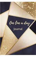 One Line A Day Journal