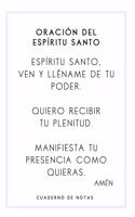 Oración Del Espíritu Santo Cuaderno De Notas: Cuaderno con Oración Del Espíritu Santo en la tapa - Regalo Religioso y Espiritual para Amigo o Amiga o Cualquier Ser Querido - Regala o Regálate Tu