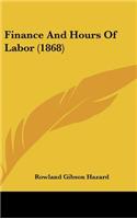 Finance and Hours of Labor (1868)