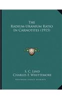 Radium-Uranium Ratio In Carnotites (1915)