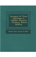 Synopsis of Chess Openings
