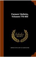 Farmers' Bulletin, Volumes 776-800