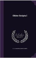 Obiter Scripta I