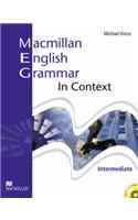 Macmillan English Grammar In Context Intermediate Pack without Key