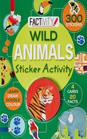 Wild Animals Sticker Activity -