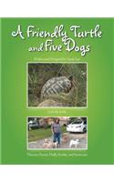 A Friendly Turtle and Five Dogs