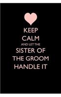 Keep Calm and Let the Sister of the Groom Handle It