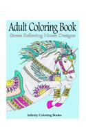 Adult Coloring Book: Stress Relieving Horse Designs