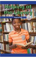 Helping at the Library