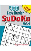 400 Easy-Harder SuDoKu Vol 4