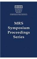 Structure and Mechanical Properties of Nanophase Materials - Theory and Computer Simulations vs. Experiment: Volume 634: Theory and Computer Simulatio