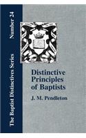 Distinctive Principles of Baptists