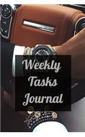 Weekly Tasks Journal