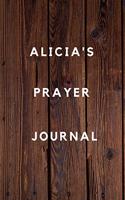 Alicia's Prayer Journal