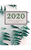 2020 Weekly & Monthly Planner