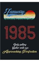 January 1985 Only Getting Better With Age, Approaching Perfection
