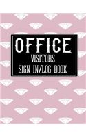 Office Visitors Sign in Log Book