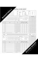 Matthew D. Publishing Basketball Score Sheet