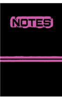 Notes: (6" x 9") Notebook(4 Notes)