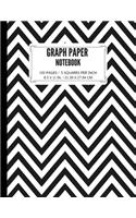 Graph Paper Notebook 5 Squares per inch
