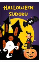 Halloween Sudoku: Puzzles with Pumpkins, Bats, Witches 120 Challenging Puzzles for Kids