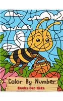 Color By Number Book For Kids