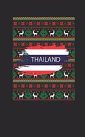 Ugly Christmas - Thailand: Dotted Bullet Journal (6 X 9 -120 Pages) - Ugly Christmas Gift and Holiday Planner For Women, Men, Teens And Kids