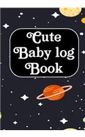 Cute Baby log Book