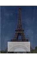 Cornell Notes Notebook: Eiffel Tower(20 Cornell Notes Notebook)