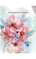 Honeymoon Planner: Wedding Travel Planner, Vacation Holiday Planning, Wedding Organizer Notebook, Destination Memory, Romantic Cruise Journal, Travel Agenda Record, Ca