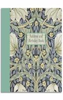 William Morris - Pimpernel Address & Birthday Book