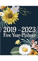 2019 - 2023 Five Year Planner: Monthly Schedule Organizer with 60 Months Calendar(3 5 Year Planner/5 Year Diary/8.5 X 11)