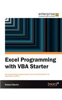 Excel Programming with VBA Starter