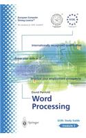 ECDL Module 3: Word Processing