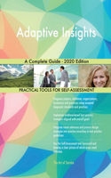 Adaptive Insights A Complete Guide - 2020 Edition